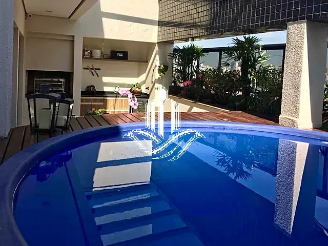 Cobertura / Penthouse com 342m² 3 quartos e 3 banheiros, à venda, no bairro Santo Amaro em São Paulo