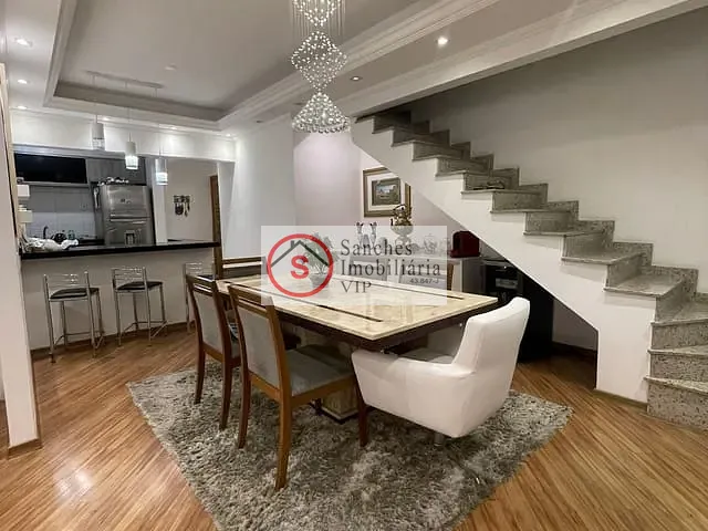 Cobertura / Penthouse com 160m² 2 quartos e 4 banheiros, à venda, no bairro Vila Bertioga em São Paulo