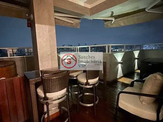 Cobertura / Penthouse com 160m² 2 quartos e 4 banheiros, à venda, no bairro Vila Bertioga em São Paulo