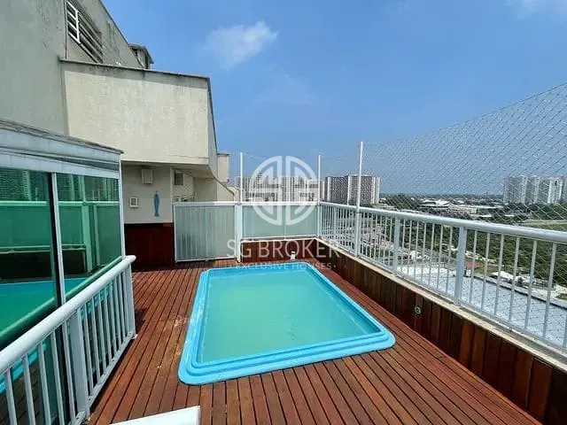 Cobertura / Penthouse com 318m² 4 quartos e 5 banheiros, à venda, no bairro Barra da Tijuca em Rio de Janeiro
