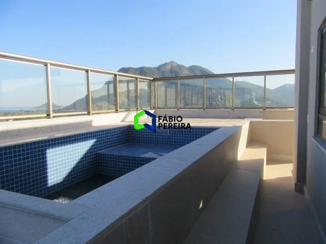Cobertura / Penthouse com 161m² 3 quartos e 3 banheiros, à venda, no bairro Recreio dos Bandeirantes em Rio de Janeiro