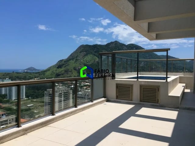 Cobertura / Penthouse com 161m² 3 quartos e 3 banheiros, à venda, no bairro Recreio dos Bandeirantes em Rio de Janeiro