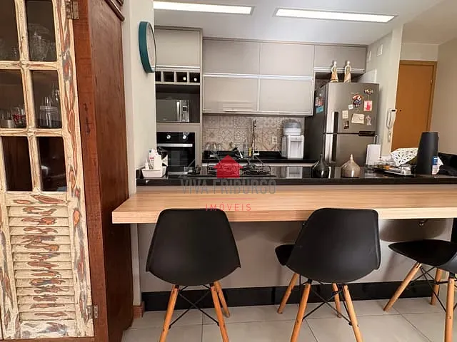 Apartamento 2 quartos e 2 banheiros, à venda, no bairro Parque Santa Elisa em Nova Friburgo