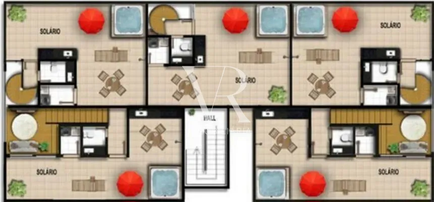 Cobertura, 2 quartos, 63 m² - Foto 3