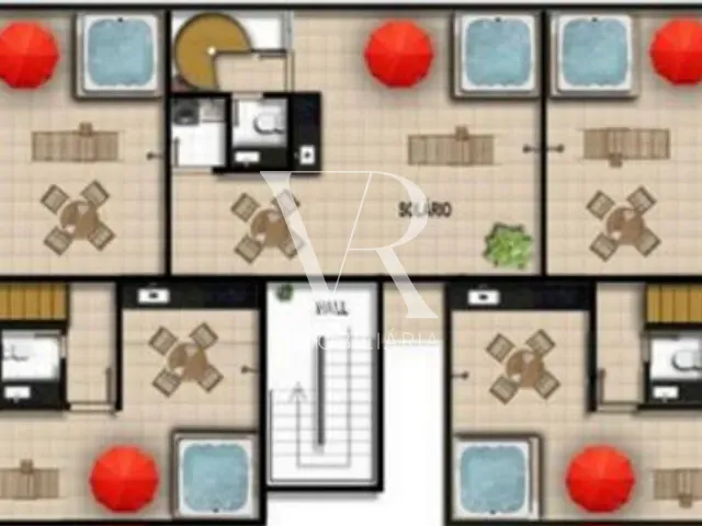 Cobertura / Penthouse com 95m² 2 quartos e 1 banheiro, à venda, no bairro Estados em João Pessoa