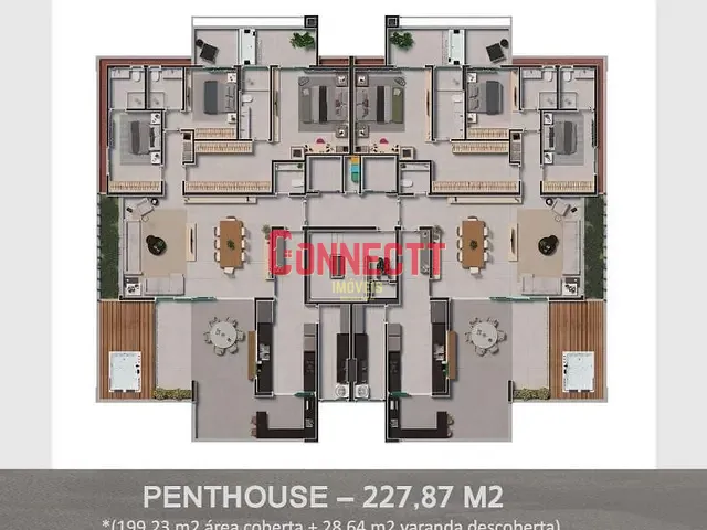 Cobertura / Penthouse 3 quartos e 1 banheiro, à venda, no bairro Vila Ana Maria em Ribeirão Preto