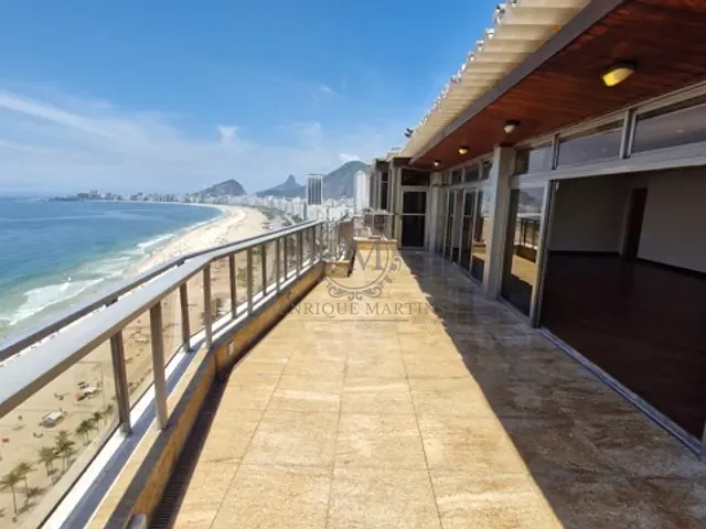 Cobertura / Penthouse com 470m² 3 quartos e 5 banheiros, à venda, no bairro Copacabana em Rio de Janeiro