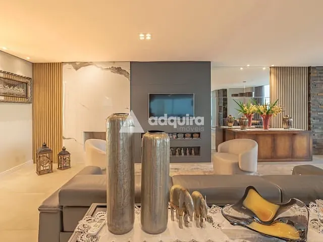 Cobertura / Penthouse com 360m² 3 quartos e 6 banheiros, à venda, no bairro Oficinas em Ponta Grossa