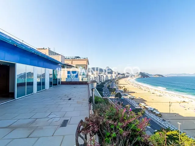 Cobertura / Penthouse com 425m² 4 quartos e 6 banheiros, à venda, no bairro Copacabana em Rio de Janeiro