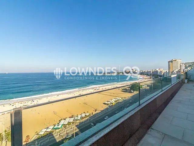 Cobertura / Penthouse com 425m² 4 quartos e 6 banheiros, à venda, no bairro Copacabana em Rio de Janeiro