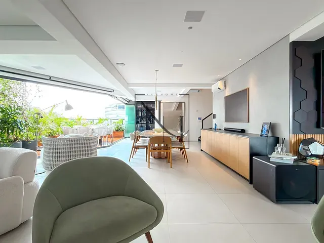 Cobertura / Penthouse com 270m² 4 quartos e 6 banheiros, à venda, no bairro Chácara Santo Antônio (Zona Sul) em São Paulo