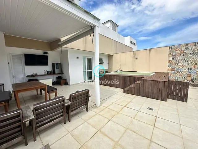 Cobertura / Penthouse com 161m² 2 quartos e 3 banheiros, à venda, no bairro Barra da Tijuca em Rio de Janeiro