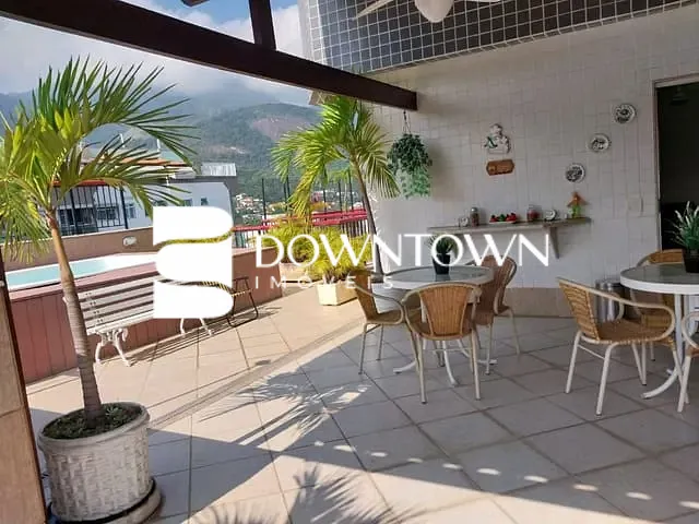 Cobertura / Penthouse com 218m² 3 quartos e 3 banheiros, à venda, no bairro Freguesia de Jacarepaguá em Rio de Janeiro