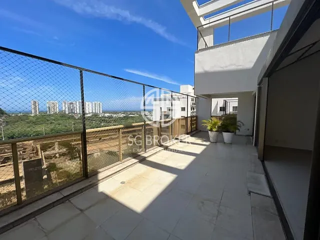 Cobertura / Penthouse com 390m² 4 quartos e 7 banheiros, à venda ou para alugar, no bairro Barra da Tijuca em Rio de Janeiro
