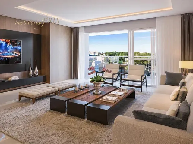 Cobertura / Penthouse com 299m² 3 quartos e 4 banheiros, à venda, no bairro Cabral em Curitiba