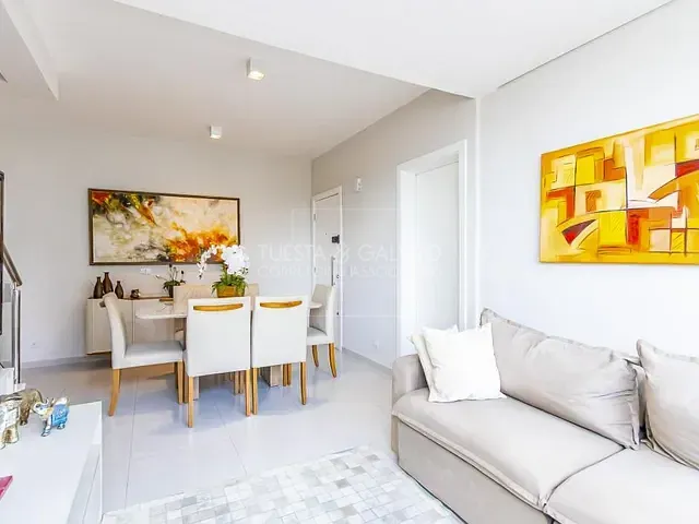 Cobertura / Penthouse com 163m² 2 quartos e 3 banheiros, à venda, no bairro Água Verde em Curitiba