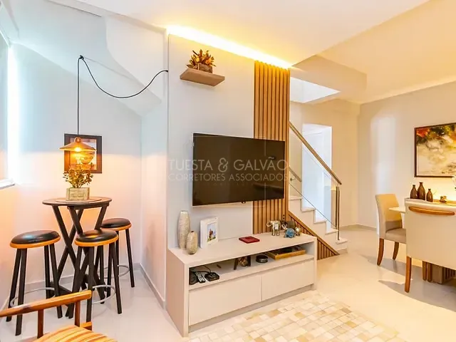 Cobertura / Penthouse com 163m² 2 quartos e 3 banheiros, à venda, no bairro Água Verde em Curitiba