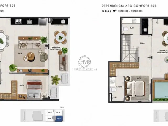 Cobertura / Penthouse com 139m² 2 quartos e 4 banheiros, à venda, no bairro Ipanema em Rio de Janeiro