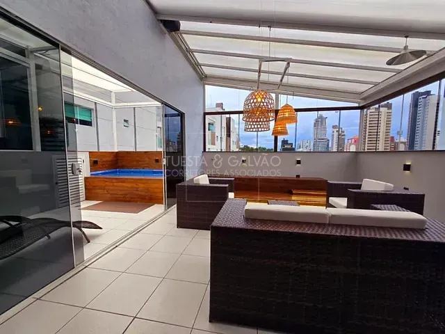 Cobertura / Penthouse com 170m² 2 quartos e 3 banheiros, à venda, no bairro Bigorrilho em Curitiba