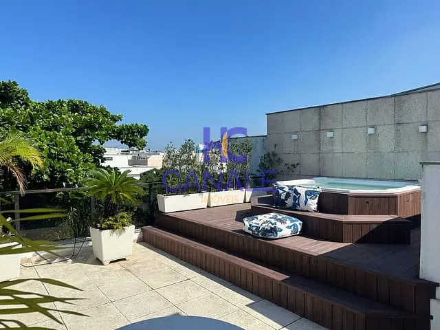Cobertura / Penthouse com 292m² 2 quartos e 3 banheiros, à venda, no bairro Barra da Tijuca em Rio de Janeiro