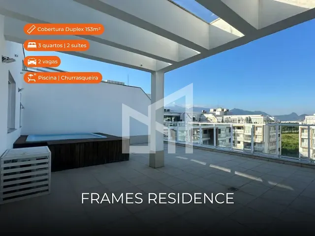 Cobertura / Penthouse com 153m² 3 quartos e 3 banheiros, à venda, no bairro Recreio dos Bandeirantes em Rio de Janeiro