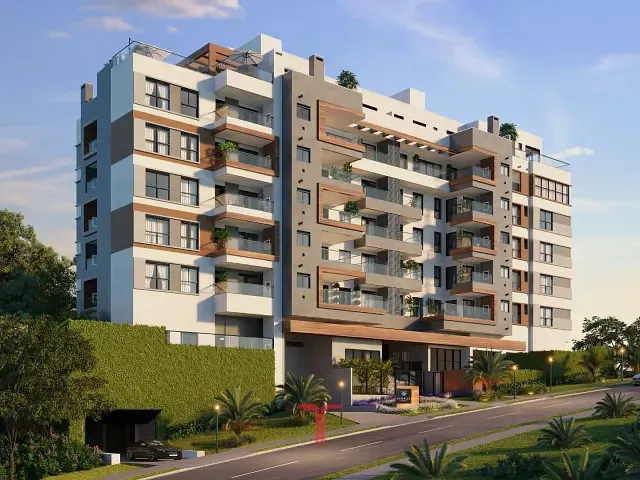 Cobertura / Penthouse com 318m² 3 quartos e 4 banheiros, à venda, no bairro Mossunguê em Curitiba