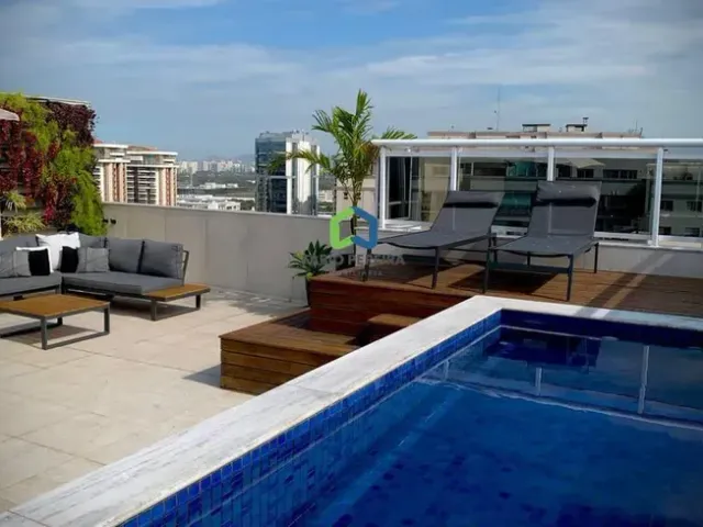 Cobertura / Penthouse com 205m² 3 quartos e 3 banheiros, à venda, no bairro Barra da Tijuca em Rio de Janeiro