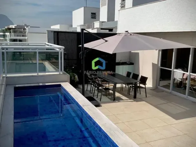 Cobertura / Penthouse com 205m² 3 quartos e 3 banheiros, à venda, no bairro Barra da Tijuca em Rio de Janeiro