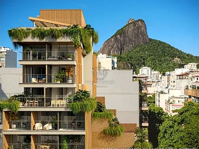 Cobertura / Penthouse 1 quarto e 1 banheiro, à venda, no bairro Leblon em Rio de Janeiro
