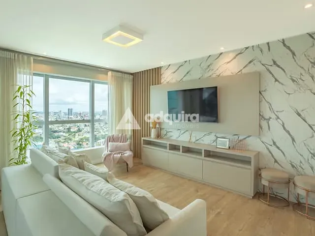Cobertura / Penthouse com 228m² 3 quartos e 3 banheiros, à venda ou para alugar, no bairro Uvaranas em Ponta Grossa