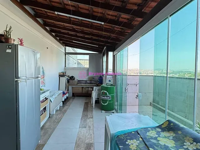 Cobertura / Penthouse com 100m² 2 quartos e 1 banheiro, à venda, no bairro Parque São Vicente em Mauá
