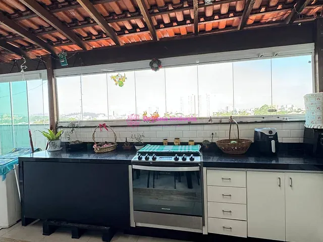 Cobertura / Penthouse com 100m² 2 quartos e 1 banheiro, à venda, no bairro Parque São Vicente em Mauá
