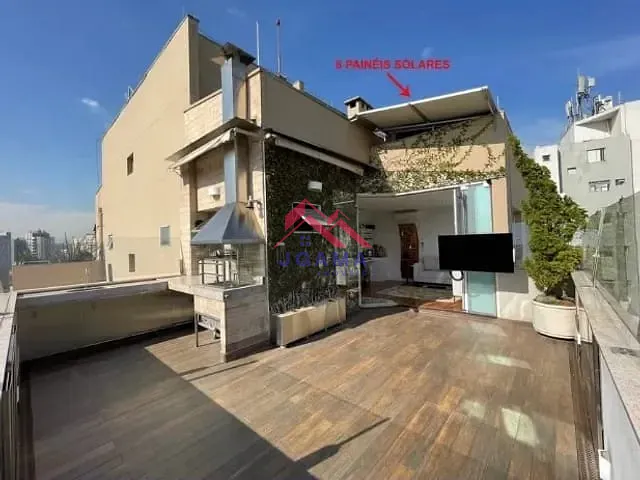 Cobertura / Penthouse 3 quartos e 2 banheiros, à venda, no bairro Campo Belo em São Paulo