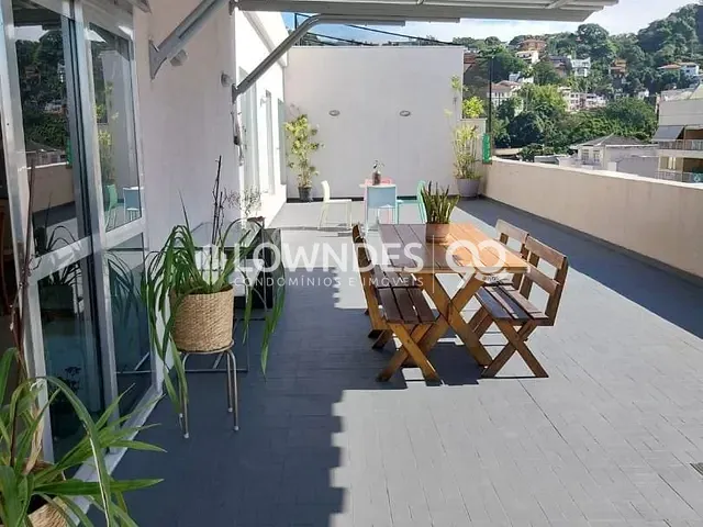 Cobertura / Penthouse com 313m² 3 quartos e 2 banheiros, à venda, no bairro Botafogo em Rio de Janeiro
