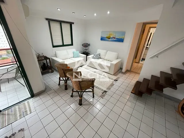 Cobertura / Penthouse com 150m² 3 quartos e 3 banheiros, à venda, no bairro Martim de Sá em Caraguatatuba