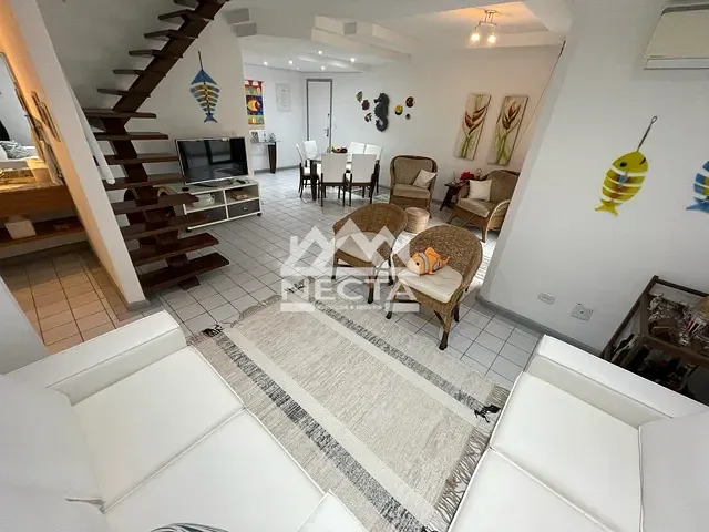 Cobertura / Penthouse com 150m² 3 quartos e 3 banheiros, à venda, no bairro Martim de Sá em Caraguatatuba