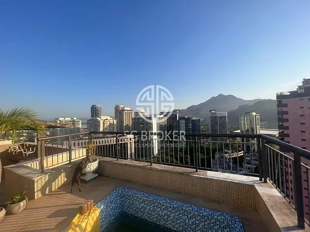 Cobertura / Penthouse com 210m² 3 quartos e 3 banheiros, à venda, no bairro Barra da Tijuca em Rio de Janeiro