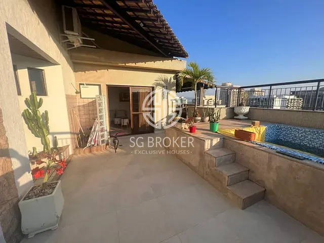 Cobertura / Penthouse com 210m² 3 quartos e 3 banheiros, à venda, no bairro Barra da Tijuca em Rio de Janeiro