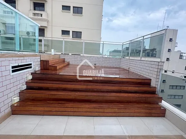 Cobertura / Penthouse 3 quartos e 3 banheiros, à venda, no bairro Enseada em Guarujá