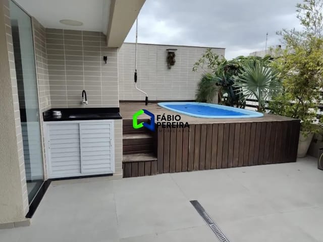 Cobertura / Penthouse com 143m² 3 quartos e 3 banheiros, à venda, no bairro Barra da Tijuca em Rio de Janeiro