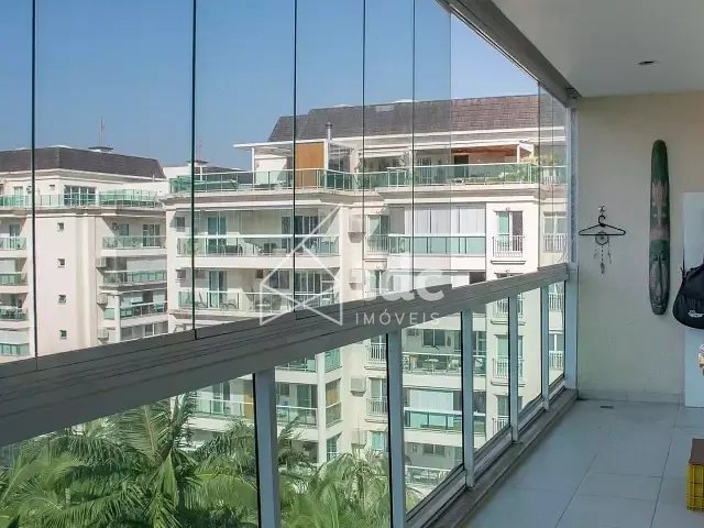 Cobertura / Penthouse com 203m² 3 quartos e 3 banheiros, à venda ou para alugar, no bairro Barra da Tijuca em Rio de Janeiro
