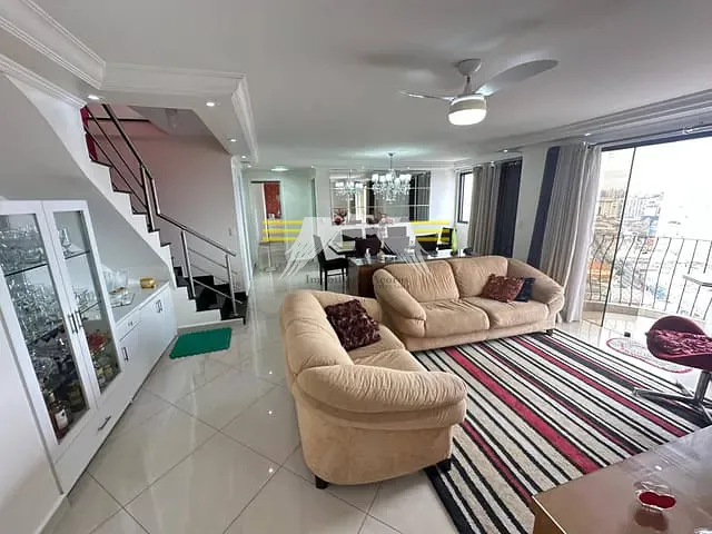 Cobertura / Penthouse 4 quartos e 4 banheiros, para alugar, no bairro Belém em São Paulo