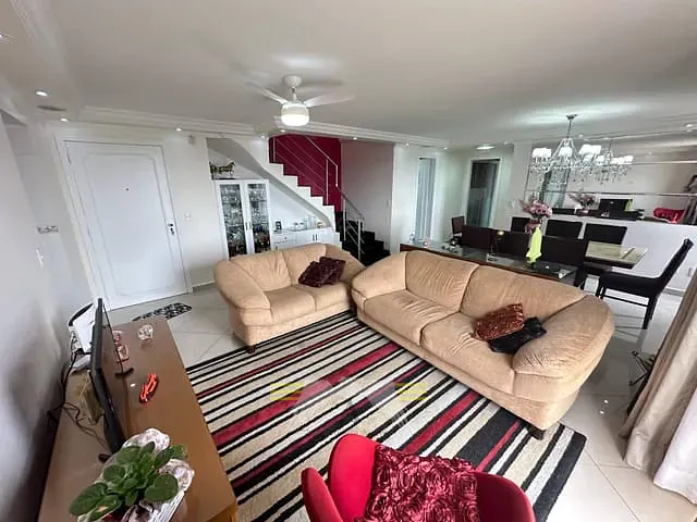 Cobertura / Penthouse 4 quartos e 4 banheiros, para alugar, no bairro Belém em São Paulo