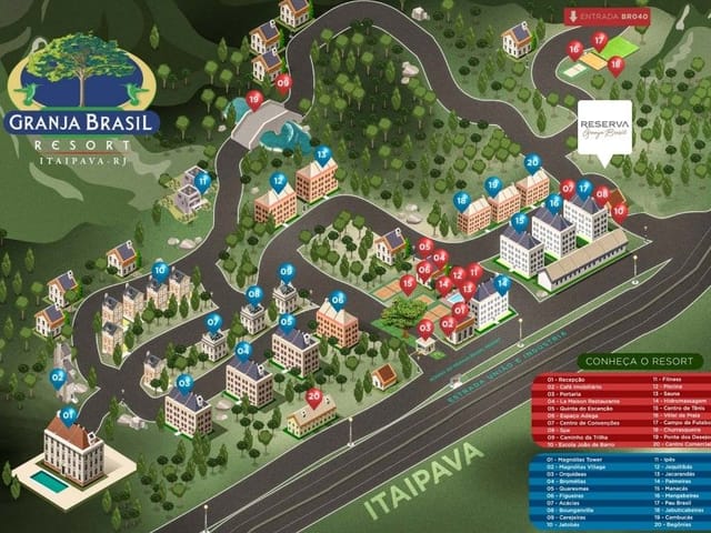 Cobertura / Penthouse 3 quartos e 3 banheiros, à venda, no bairro Itaipava em Petrópolis