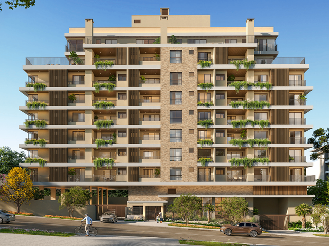 Cobertura / Penthouse com 157m² 3 quartos e 4 banheiros, à venda, no bairro Mercês em Curitiba