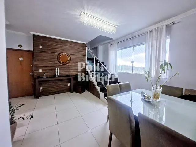 Cobertura / Penthouse com 167m² 3 quartos e 3 banheiros, à venda, no bairro Cabral em Contagem