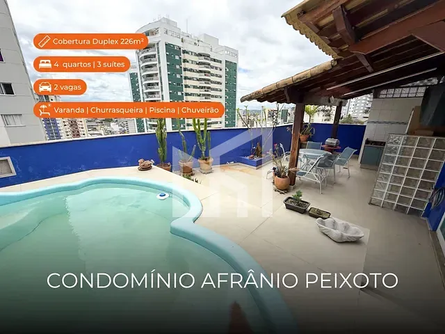 Cobertura / Penthouse com 226m² 4 quartos e 5 banheiros, à venda, no bairro Palmeiras em Nova Iguaçu