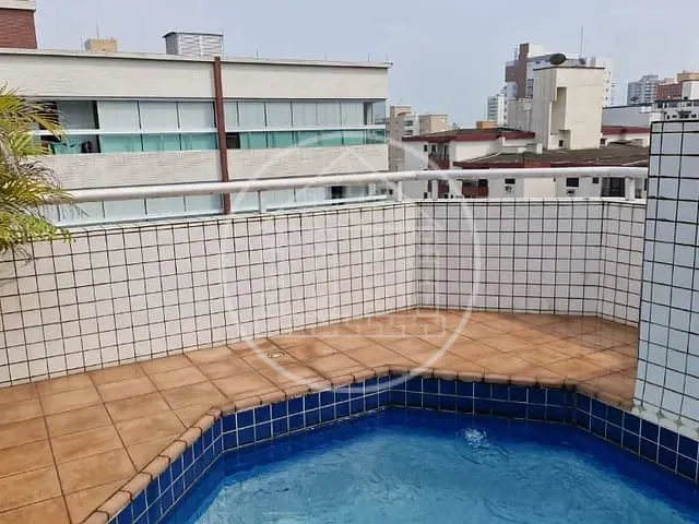 Cobertura / Penthouse com 170m² 3 quartos e 1 banheiro, à venda, no bairro Canto do Forte em Praia Grande