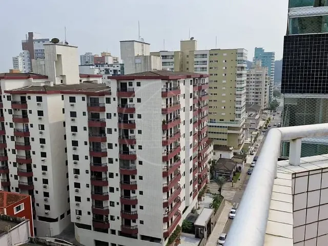 Cobertura / Penthouse com 170m² 3 quartos e 1 banheiro, à venda ou para alugar, no bairro Canto do Forte em Praia Grande