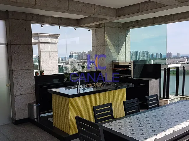 Cobertura / Penthouse com 264m² 4 quartos e 6 banheiros, à venda, no bairro Barra da Tijuca em Rio de Janeiro
